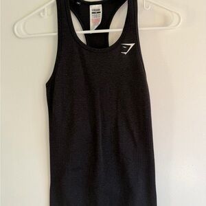 Gymshark Charcoal Racerback Tank